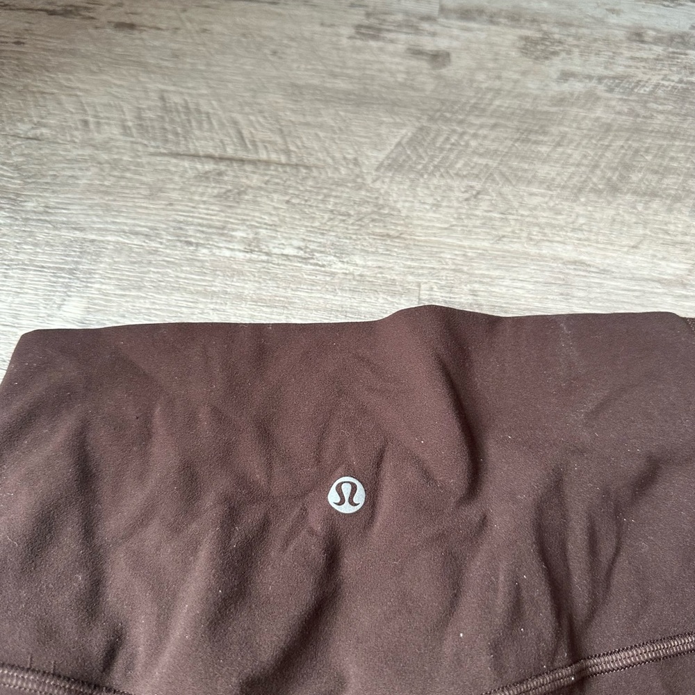Expresso lululemon align leggings 25 in length